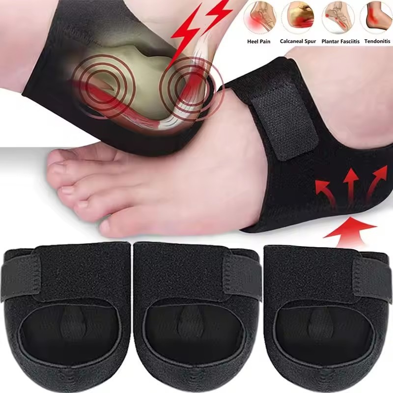 Women'S Shoes For Plantar Fasciitis - แผ่นรองส้นเท้าซิลิโคนรูปตัวยู บรรเทาอาการปวดจากโรครองช้ำและกระดูกส้นเท้า สำหรับผู้ชายและผู้หญิง ใช้สำหรับเดินและวิ่ง