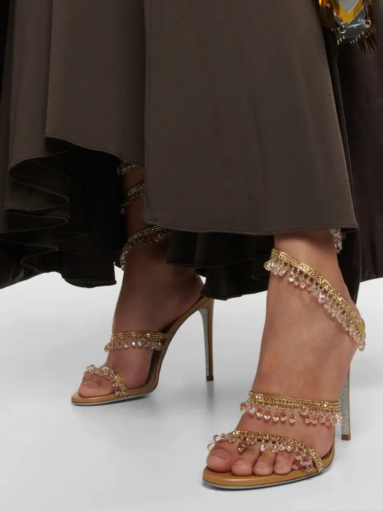 Women'S Shoes Large - รองเท้าแตะผู้หญิงแบบใหม่ประดับเพชรน้ำ รุ่นปี 2026 แฟชั่นพู่ห้อยประดับคริสตัล รองเท้าเซ็กซี่สำหรับงานเลี้ยง งานปาร์ตี้