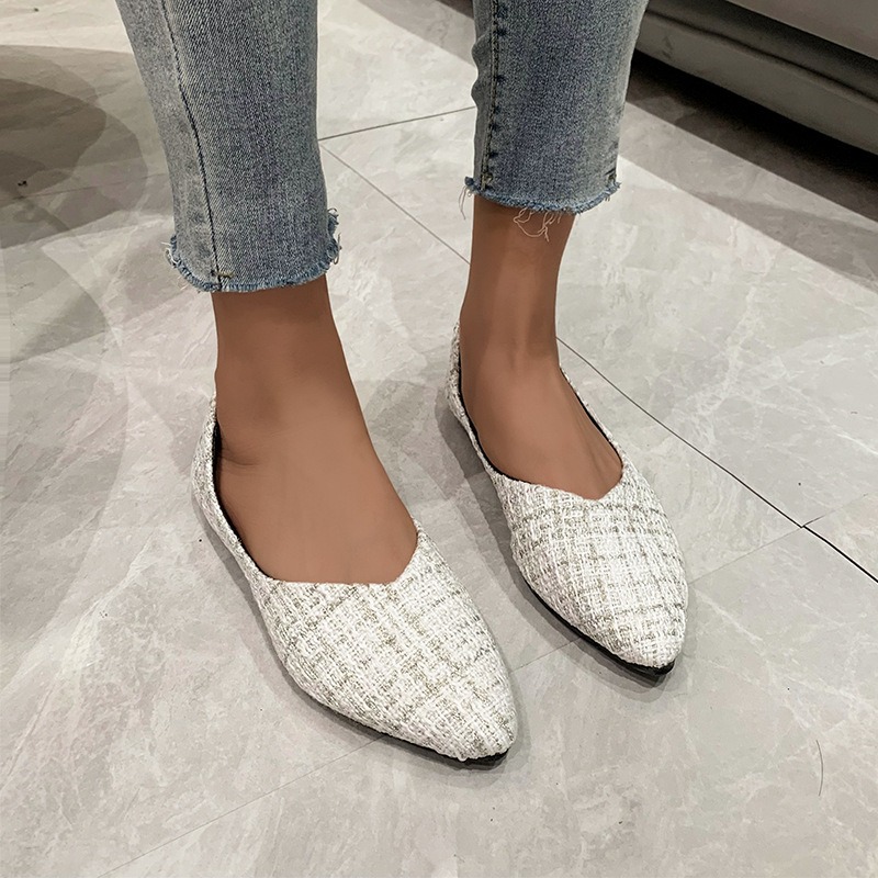 Women'S Shoes Large - รองเท้าผู้หญิงไซส์ใหญ่ รุ่นใหม่ ฤดูใบไม้ผลิ/ฤดูร้อน ปี 2025 หัวแหลม