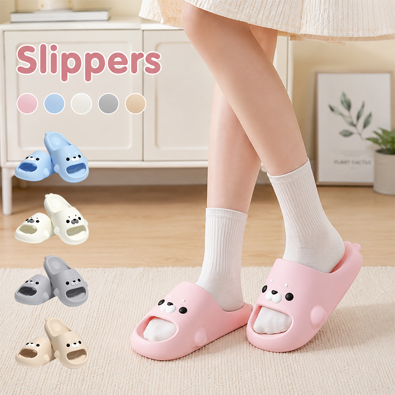 Women'S Shoes To Men'S - รองเท้าแตะแบบสวมสำหรับผู้หญิงและผู้ชาย พื้นนุ่ม กันลื่น เหมาะสำหรับใส่ในห้องน้ำ บ้าน หรือชายหาด