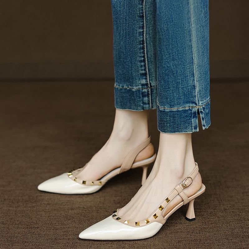 Women'S Shoes - รองเท้าสไตล์แมรี่เจนแฟชั่นใหม่ปี 2026 - รองเท้าส้นเตี้ยแบบผูกโบว์สำหรับผู้หญิง ดีไซน์โปร่งเสริมส้นด้านใน