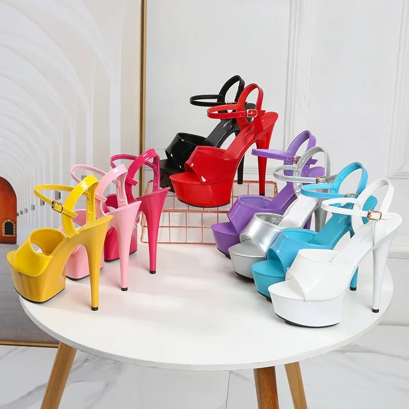 Women'S Shoes Water Resistant - รองเท้าส้นสูงแฟชั่นผู้หญิง Mclubgirl ปี 2025 สูง 15