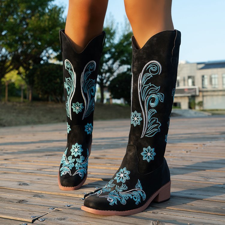 รองเท้าบูทผู้หญิงสไตล์เรโทร รอ - Women'S Shoes Water Resistant บทวิจารณ์และราคา