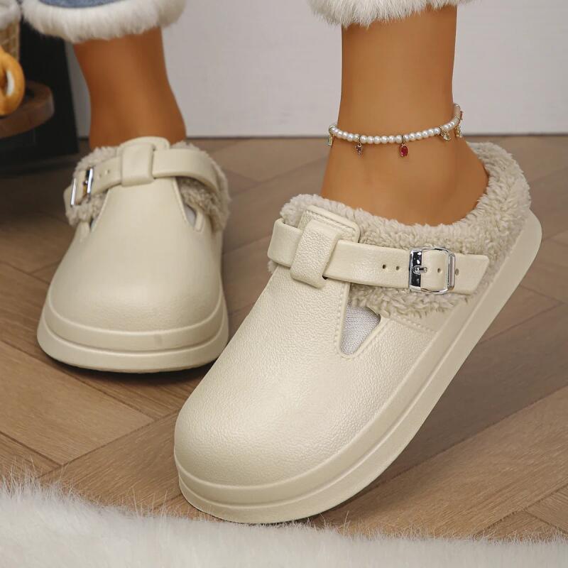 รองเท้าแตะสวมสบายแบบมีหัวเข็มข - Women'S Shoes Water Resistant บทวิจารณ์และราคา