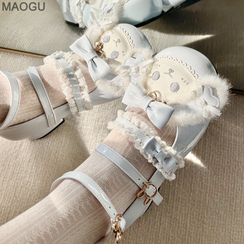 รองเท้าโลลิต้าสไตล์ญี่ปุ่นน่าร - Women'S Shoes Size 40 In Us บทวิจารณ์และราคา