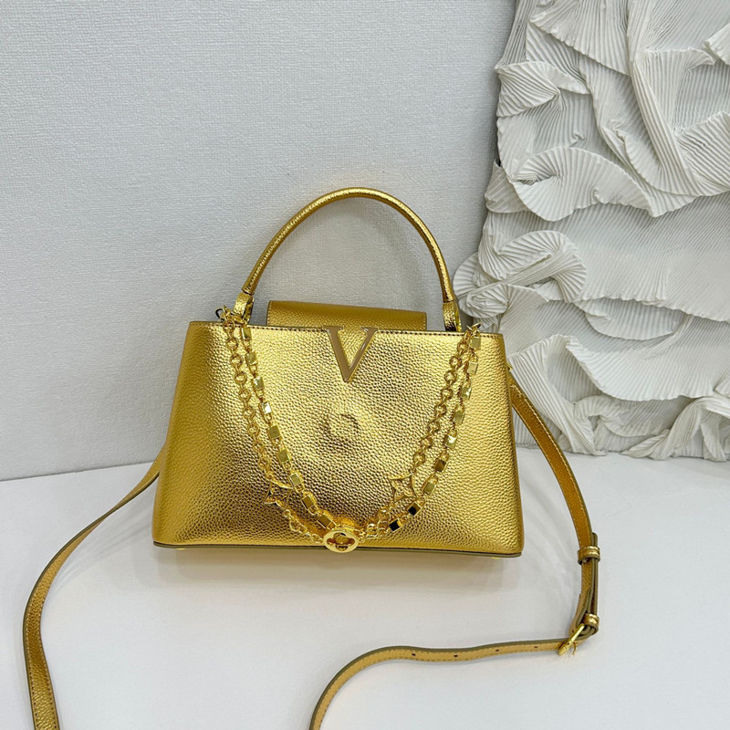 กระเป๋าถือผู้หญิงทรงวี สายโซ่โ - Women'S Shoes Louis Vuitton บทวิจารณ์และราคา