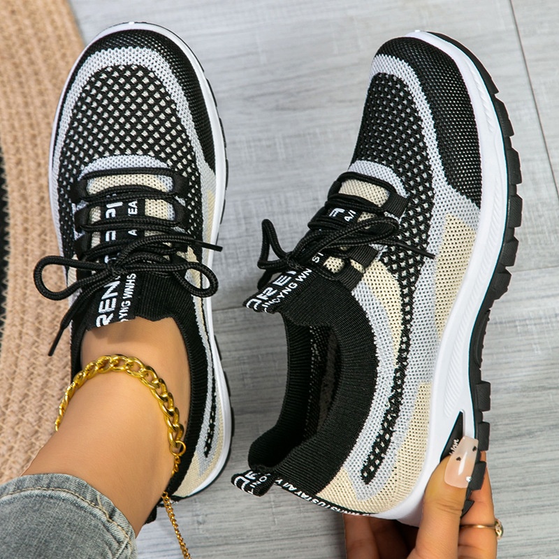 รองเท้าผู้หญิงแฟชั่นลำลองรองเท - Women Shoes Running บทวิจารณ์และราคา