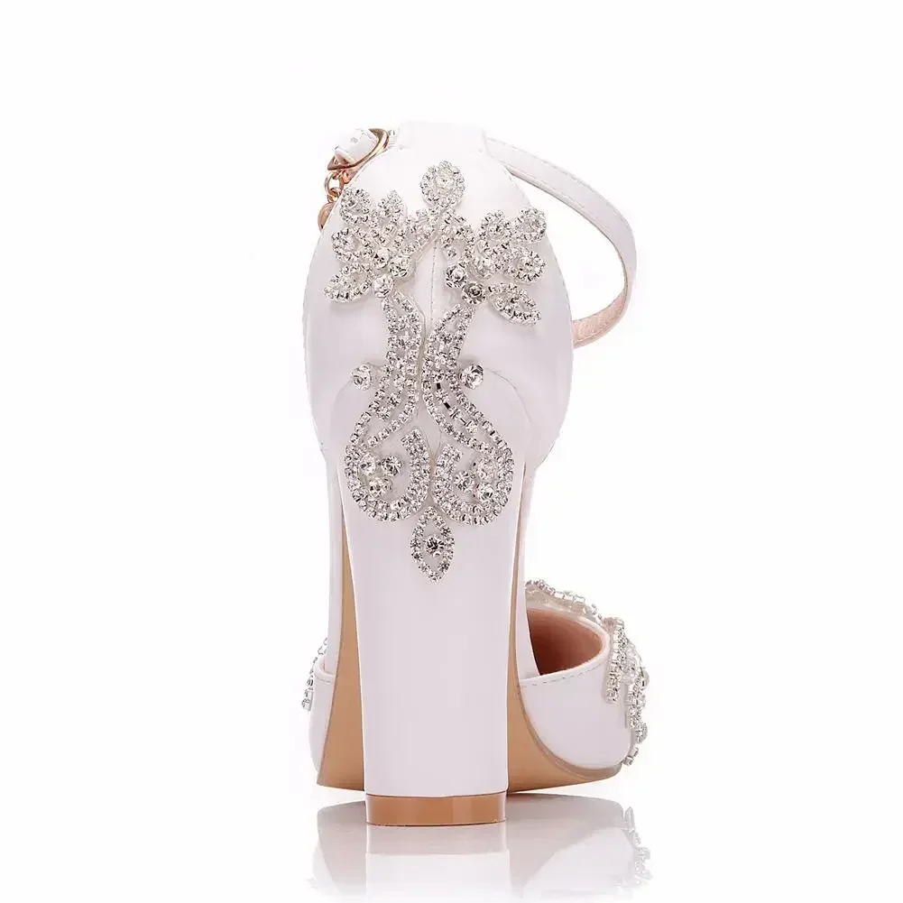 รองเท้าส้นหนาปลายแหลมไซส์ใหญ่  - Women'S Shoes Large บทวิจารณ์และราคา