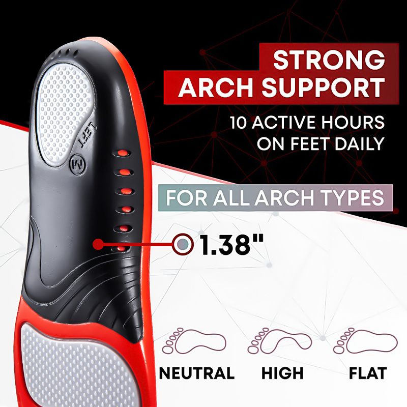 แผ่นรองรองเท้าซิลิโคนเจลพรีเมี - Women'S Shoes For Plantar Fasciitis บทวิจารณ์และราคา