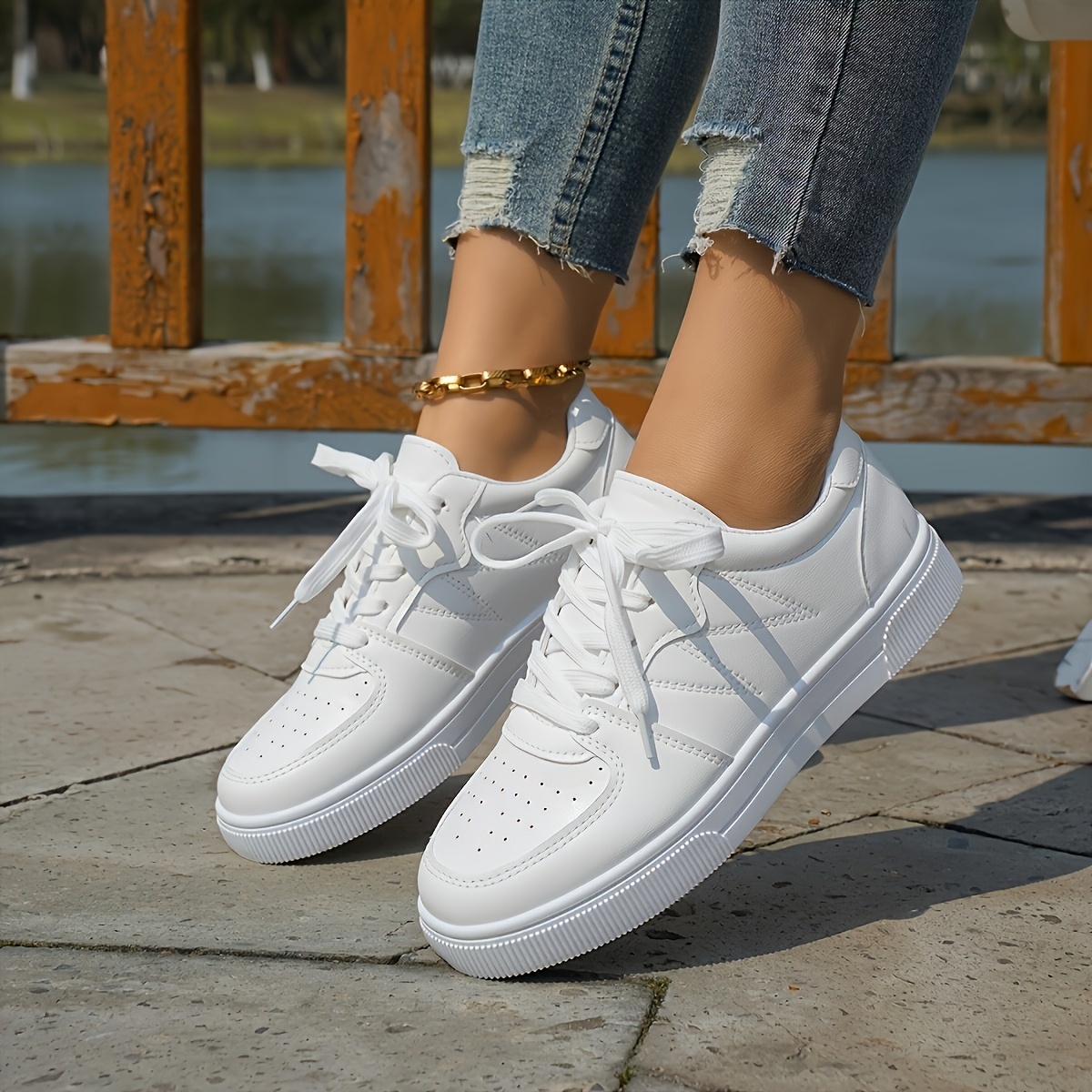 รองเท้าผ้าใบผู้หญิง รองเท้าวิ่ - Women Shoes Running บทวิจารณ์และราคา