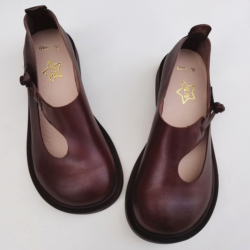 Careaymade-รองเท้าสตรีหนังแท้ร - Women'S Shoes บทวิจารณ์และราคา