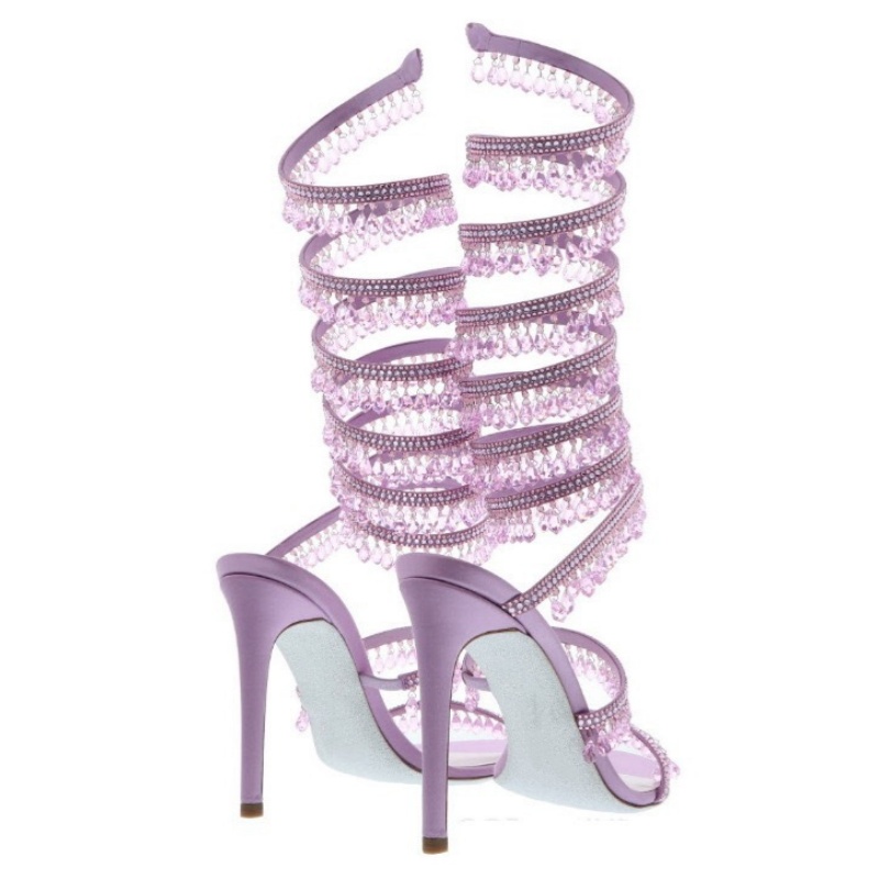 รองเท้าแตะส้นสูงบางฤดูร้อนใหม่ - Women'S Shoes Large บทวิจารณ์และราคา