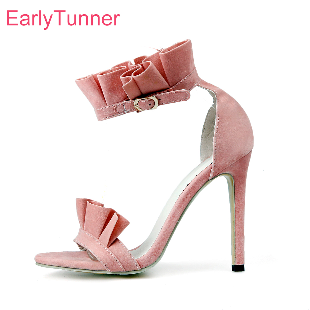 รองเท้าส้นสูงแฟชั่นสีชมพูสำหรั - Women'S Shoes In Size 12 บทวิจารณ์และราคา