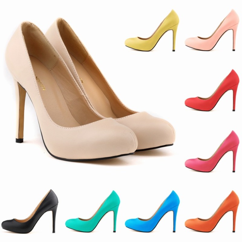 รองเท้าส้นสูงผู้หญิงไซส์ใหญ่ 4 - Court Heel Pointed บทวิจารณ์และราคา