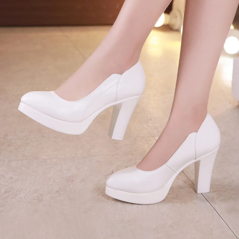 5 ซม.8 ซม.ขนาดเล็กขนาด 32-43 E - Court Heel Pointed บทวิจารณ์และราคา