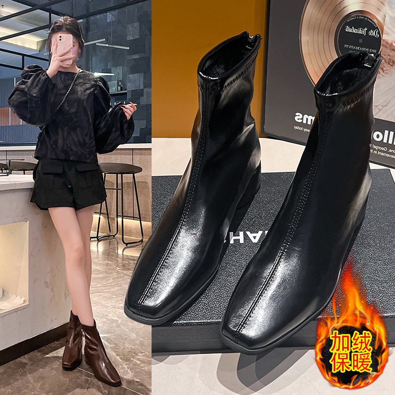 รองเท้าบูทส้นสูงหัวแหลมแบบใหม่ - Women'S Shoes Size 40 In Us บทวิจารณ์และราคา