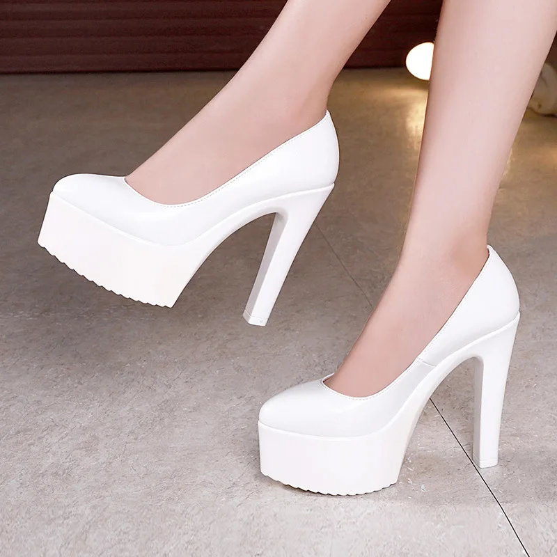 11 ซม.13 ซม.ขนาดเล็กขนาด 32-43 - Court Heel Pointed บทวิจารณ์และราคา