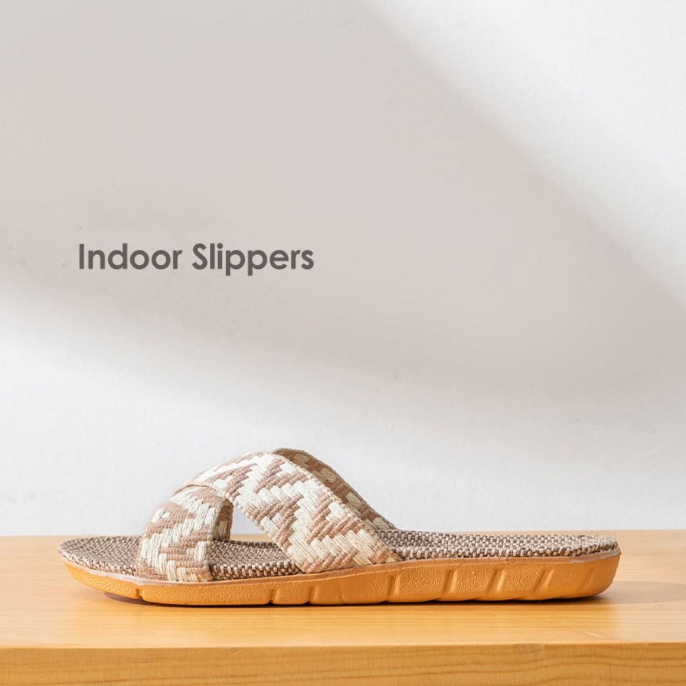 รองเท้าแตะสไตล์ชาติพันธุ์ผ้าลิ - Women'S Shoes To Men'S บทวิจารณ์และราคา
